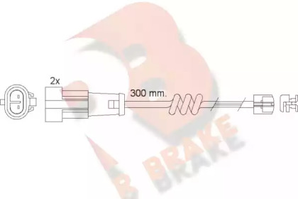 Контакт R BRAKE 610470RB